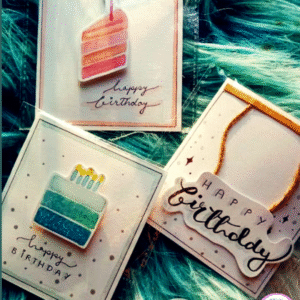 🎂 bring on the smiles! — 3d handmade card