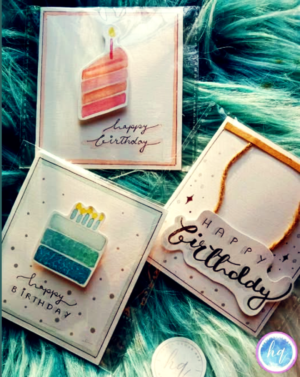 🎂 bring on the smiles! — 3d handmade card